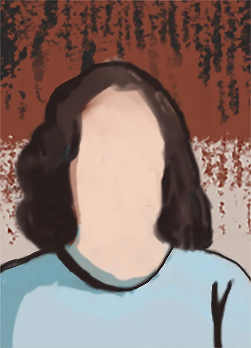 Ihanneasiakas unelma-asiakas kasvoton nainen