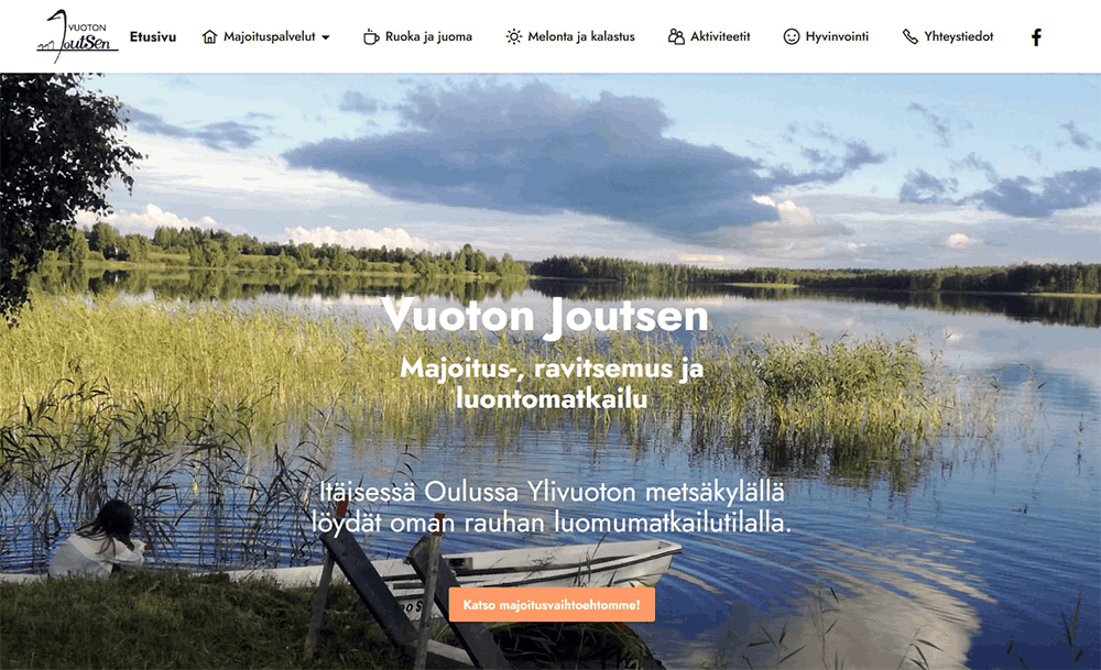 Kauniit nettisivut Vuoton joutsen