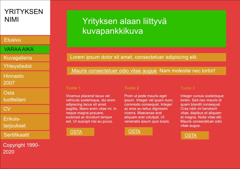 ilmaiset nettisivut
